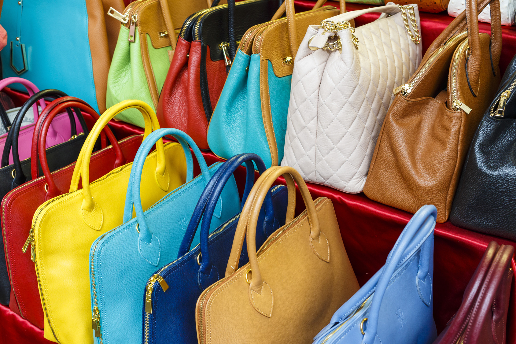 Multi Color Handbags